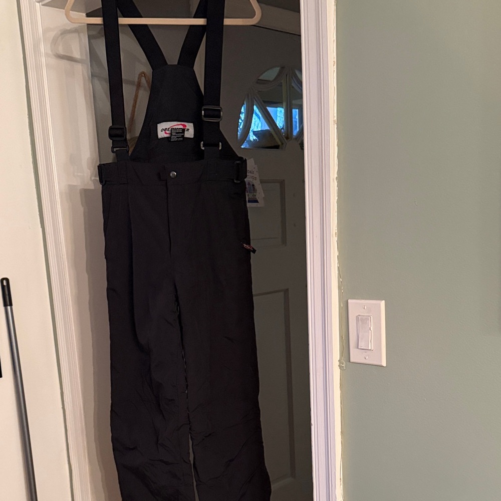 Obermeyer Black Kids Overalls